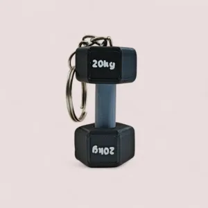 GYM Dumbbells Keychain