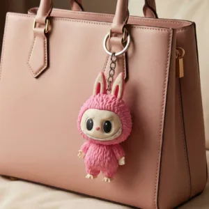 Labubu Single Colour Keychains