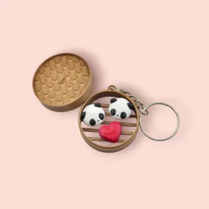 Panda Keychains | Valentine's Day Version