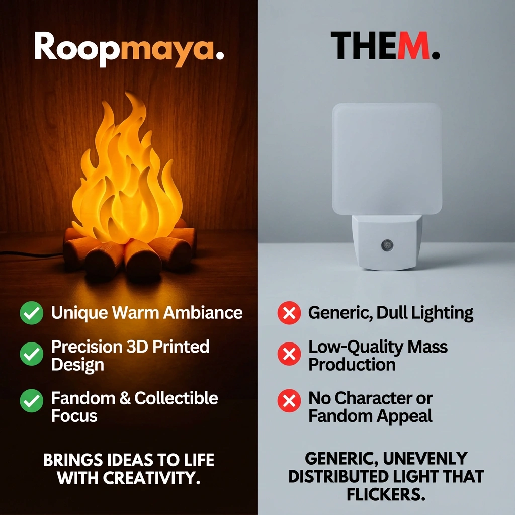 campfire night lamp campfire night lamp