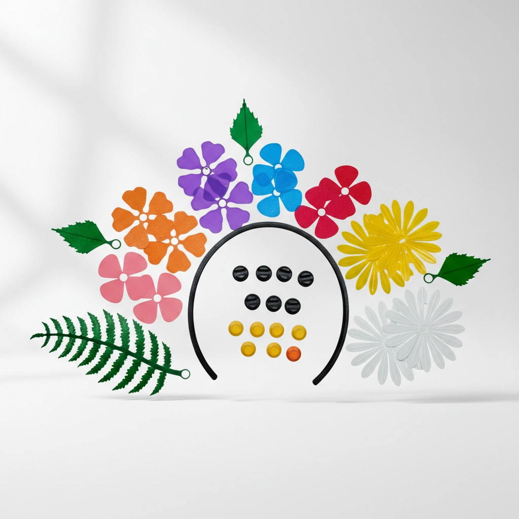 flora crown headband flora crown headband