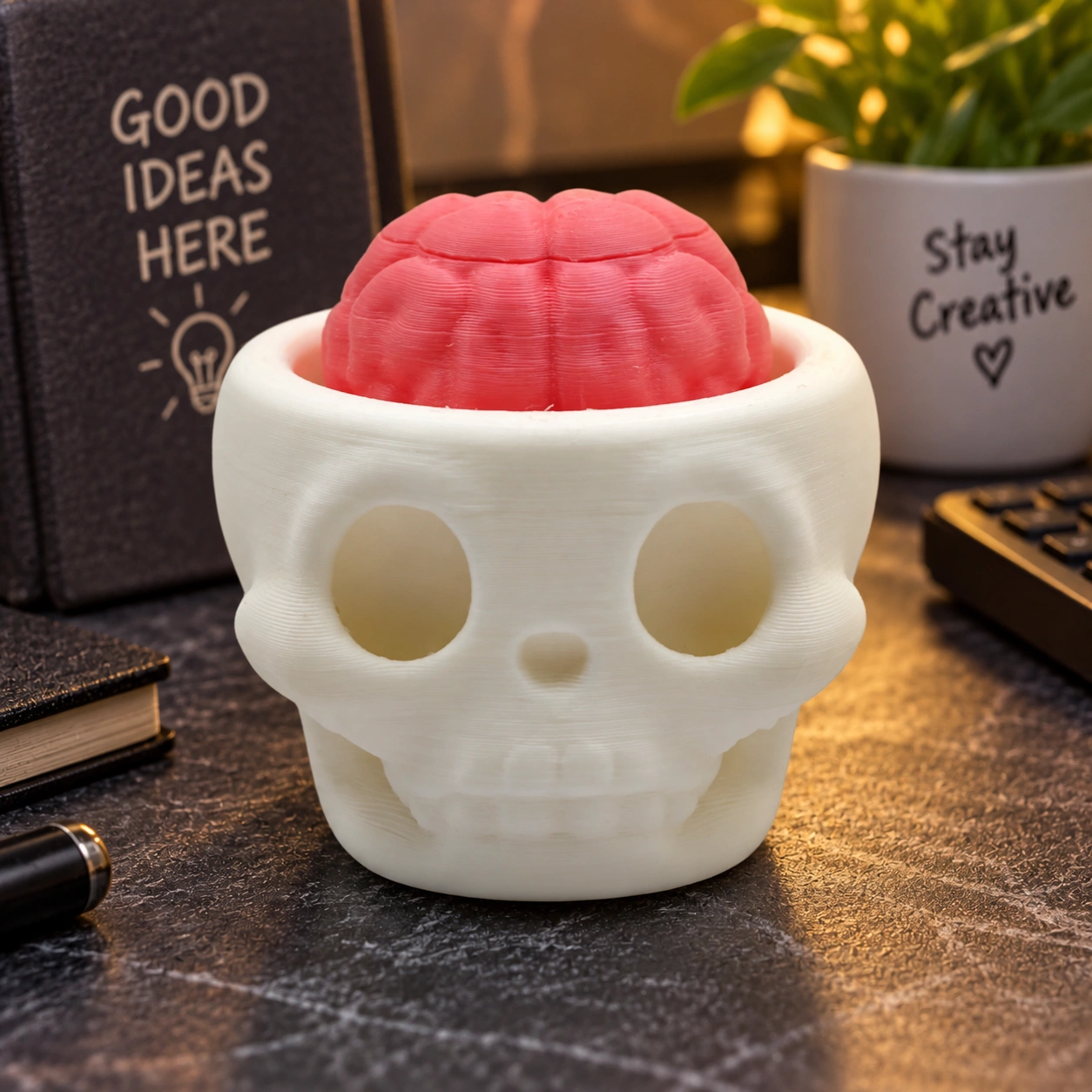 skull clicker keychain skull clicker keychain