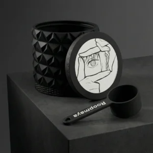 makima protein container + scoop gym keychain